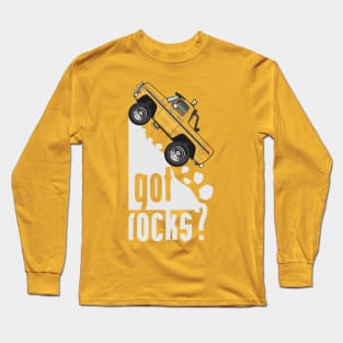 Got Rocks- Muticolor and White Long Sleeve T-Shirt